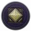 2022 Palau 3 oz Silver Proof Dot Art: Egypt Pyramid