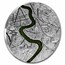2022 Palau 3 oz Silver Tiffany Art Metropolis: Roma