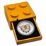 2022 Palau 5 oz Silver Beloved Building Blocks: Bengal Tiger
