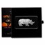 2022 PAMP 1 oz Silver $2 Animals of Africa: Black Rhino