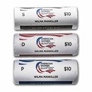 2022-PDS Wilma Mankiller Women's Quarter 40-Coin (3 Roll Set) BU