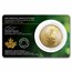 2022 RCM 1 oz Gold Maple Leaf Single-Sourced Mine BU (Assay Card)