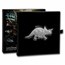 2022 RCM 2 oz Ag $5 Dinosaurs of North America Triceratops