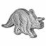 2022 RCM 2 oz Ag $5 Dinosaurs of North America Triceratops