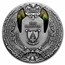 2022 Rep. of Cameroon 2 oz Antique Silver Archangel Raphael