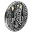2022 Rep. of Cameroon 2 oz Antique Silver Archangel Raphael