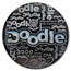 2022 Rep. of Cameroon 3 oz Silver De Doodle: Exploration of Space