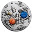 2022 Rep. of Cameroon 3 oz Silver De Doodle: Exploration of Space
