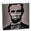 2022 Rep.of Chad 2 oz Silver Abraham Lincoln Bust Shaped Coin