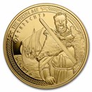2022 Republic of Cameroon 1 oz Gold Viking Age Coin - Prosperity