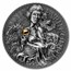 2022 Republic of Cameroon 2 oz Silver Greek Mythology; Aphrodite