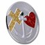 2022 Republic of Cameroon Silver Faith, Hope, Love