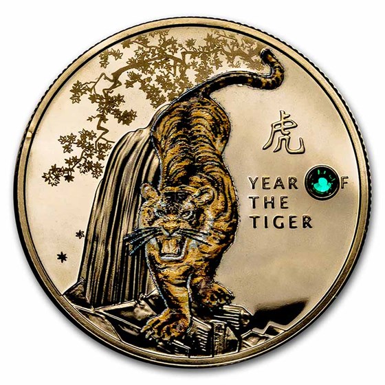 2022 Republic of Cameroon Silver Year of the Tiger Proof 2022 Republic of Cameroon Silver Year of the Tiger Proof