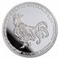 2022 Republic of Chad 1 oz Silver Celtic Animals: Rooster BU