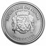 2022 Republic of Congo 1 oz Silver Silverback Gorilla (Prooflike)