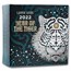 2022 Republic of Ghana 1/2 oz Silver Year of the Tiger Proof