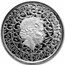 2022 Republic of Ghana 1 oz Silver 5 Cedi African Leopard BU