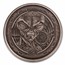 2022 Republic of Ghana 1 oz Silver 5 Cedis Space Alien Antique