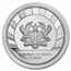 2022 Republic of Ghana 1 oz Silver Cave Lion BU