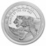 2022 Republic of Ghana 1 oz Silver Cave Lion BU