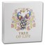 2022 Republic of Ghana 1 oz Silver Tree of Life
