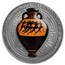 2022 Republic of Ghana 2 oz Silver Panathenaic Prize: Amphora
