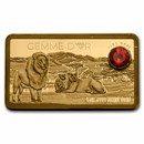 2022 Republic of Mali 1 oz Gold Gemme D´Or; Lions