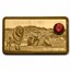 2022 Republic of Mali 1 oz Gold Gemme D´Or; Lions