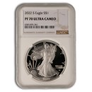 2022-S 1 oz Proof Silver Eagle PF-70 NGC