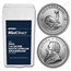 2022 S. Africa 1 oz Silver Krugerrand (25-Coin MintDirect® Tube)