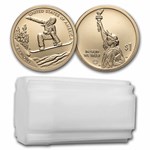 2022-S American Innovation $1 Snowboarding Prf (25-Coin Roll)