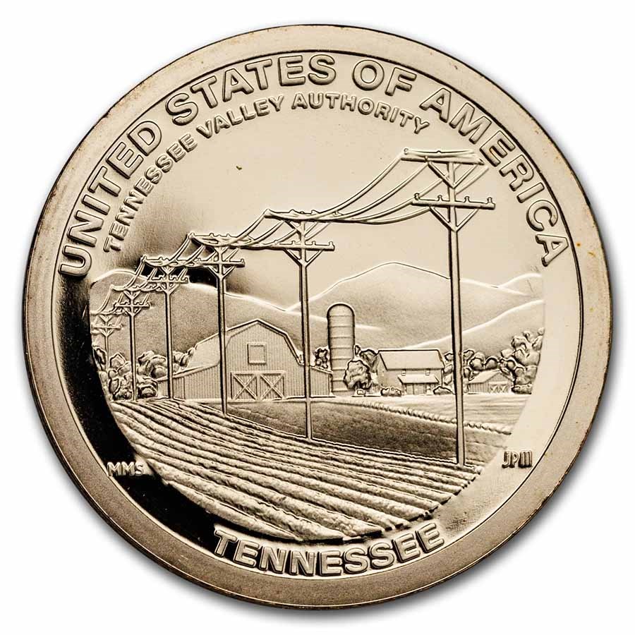 2022-S American Innovation $1 Tennessee Valley Proof