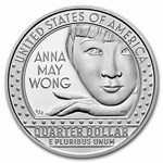 2022-S Anna May Wong Quarter Proof PR-70 PCGS (FS)