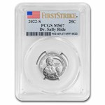 2022-S Dr. Sally Ride Quarter MS-67 PCGS (FS)