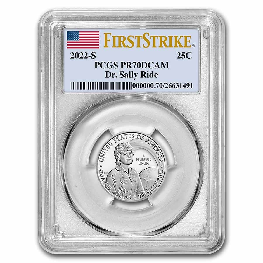 2022-S Dr. Sally Ride Quarter Proof PR-70 PCGS (FS)
