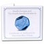 2022 S. Georgia & Sandwich Islands Titanium 50 Pence Blue Whale