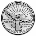 2022-S Maya Angelou American Women Quarter BU