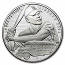 2022-S Negro Leagues Baseball Commem Clad Proof (Box & COA)