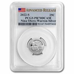 2022-S Nina Otero-Warren Quarter Silver Proof PR-70 PCGS (AR)
