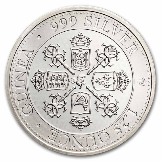 2022 Saint Helena 1.25 oz Silver Sceptre Guinea BU 2022 Saint Helena 1.25 oz Silver Sceptre Guinea BU