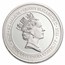 2022 Saint Helena 1.25 oz Silver Sceptre Guinea BU