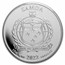 2022 Samoa 1/2 oz Silver Justice League: Batman