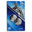 2022 Samoa 1/2 oz Silver Justice League: Cyborg