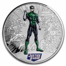 2022 Samoa 1/2 oz Silver Justice League: Green Lantern