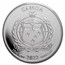 2022 Samoa 1/2 oz Silver Justice League: Wonder Woman