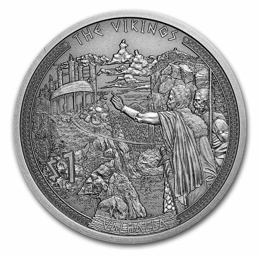 Buy 2022 Samoa 1/2 oz Silver The Vikings: Valhalla | APMEX