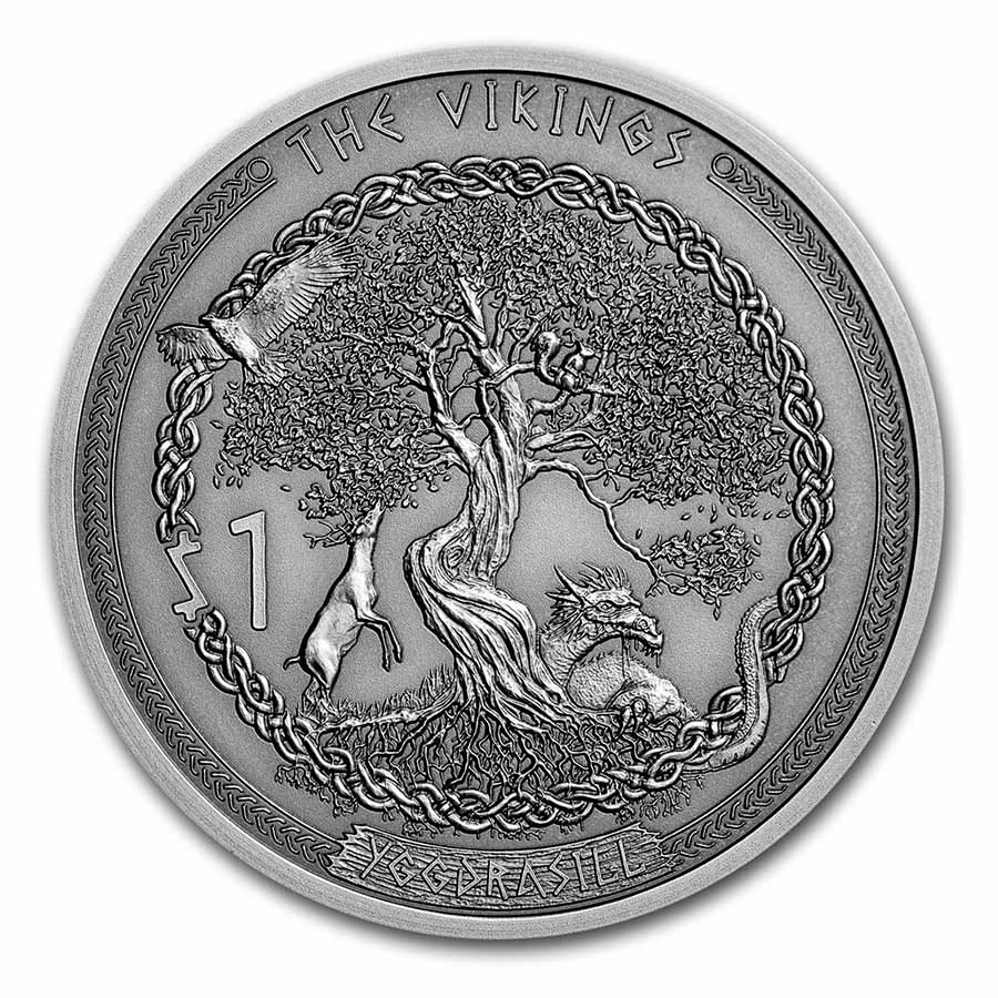 ADA万天石　約6kg＋龍王石＝25kg　Part 1/2 Buy 2022 Samoa 1/2 oz Silver The Vikings: Yggdrasill | APMEX