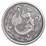 2022 Samoa 1 oz Ag 2 Tala Mermaid Princess of the Seas (Antique)