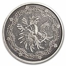 2022 Samoa 1 oz Ag 2 Tala Sea Dragon (Antique)
