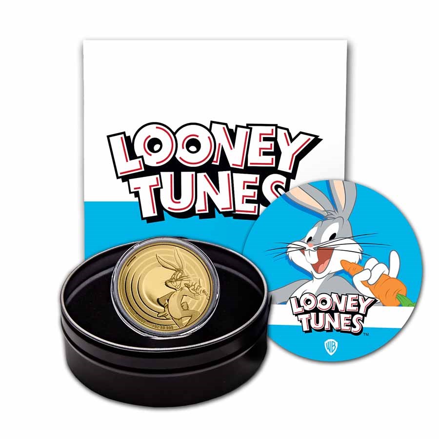 2022 Samoa 1 oz Gold Looney Tunes Bugs Bunny BU
